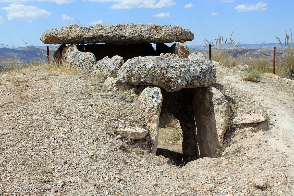 Dolmen 65 del parque megalítico de Gorafe