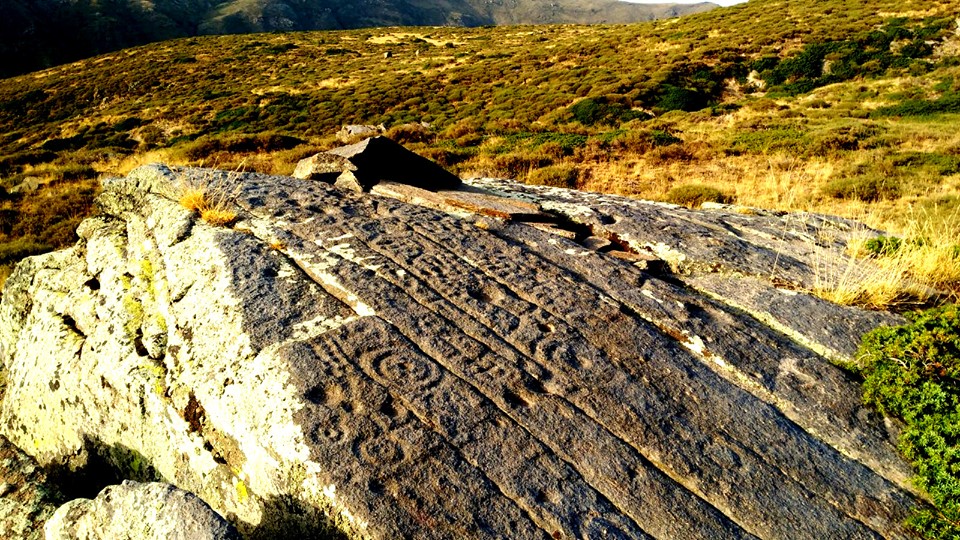 Petroglifos hallados en Sierra Nevada, Granada. Fotografía de Mariano Cruz