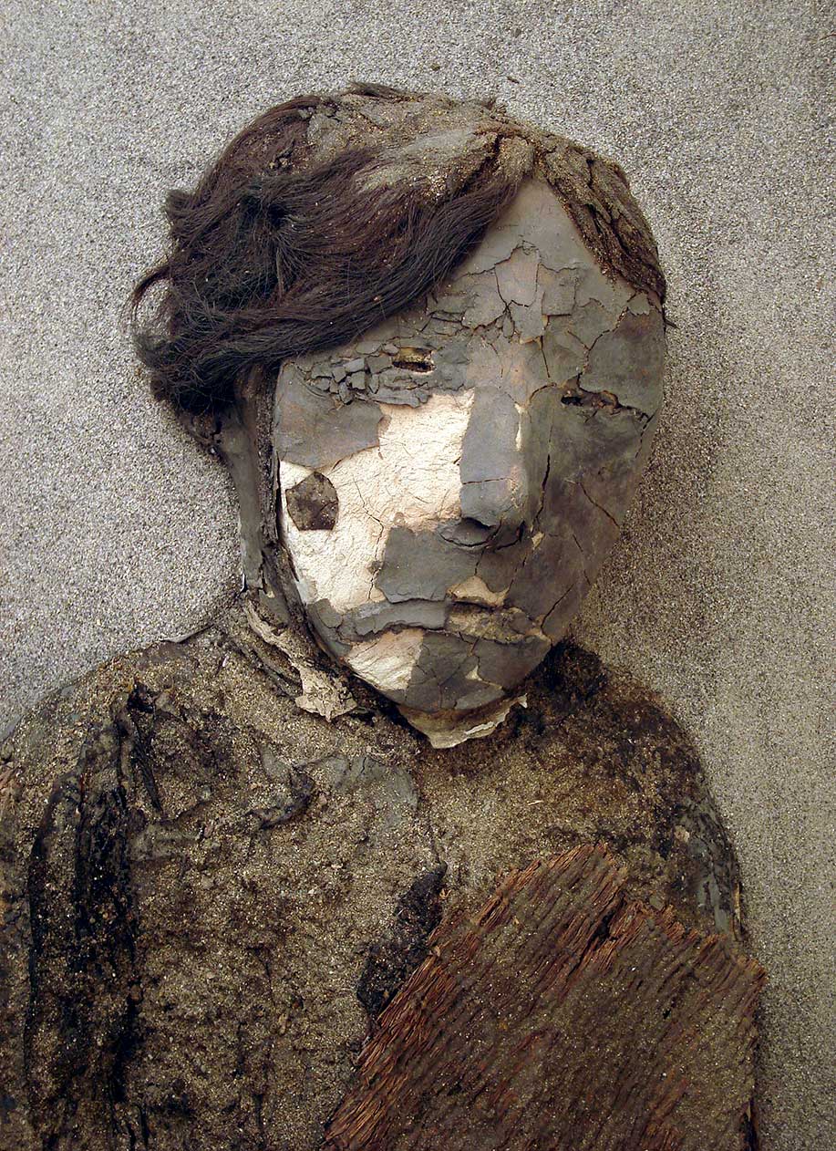 La primera momia que se encontró de la cultura Chinchorro fue la de un niño en Valle de Camarones, Chile. Foto: www.lepetitclos.cl