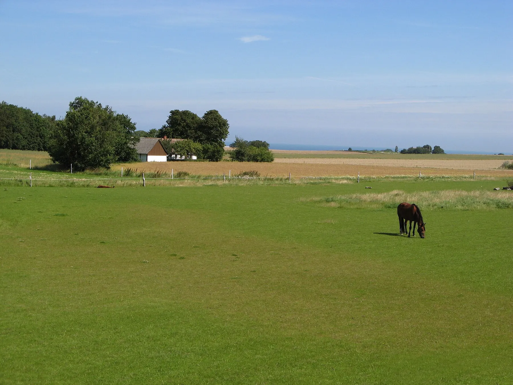 Paisaje agrícola actual de Bornholm