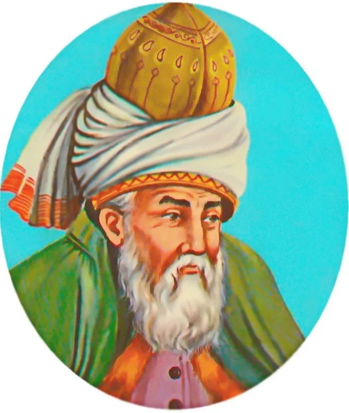 Yalal ad-Din Rumi - Ilustración de Yeni Qapi, Estambul