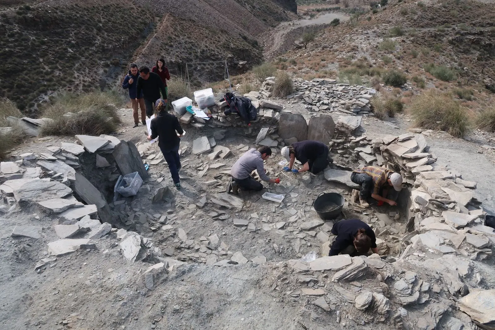 Necrópolis de Los Milanes, Abla