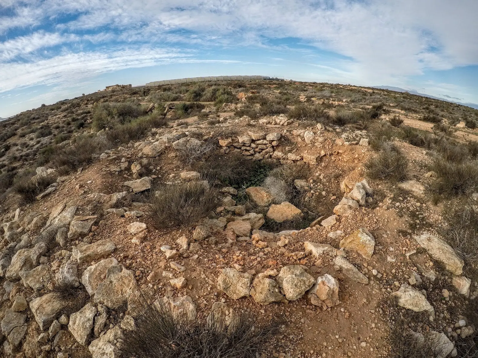 Tholos de la necrópolis del Barranquete (Nijar).