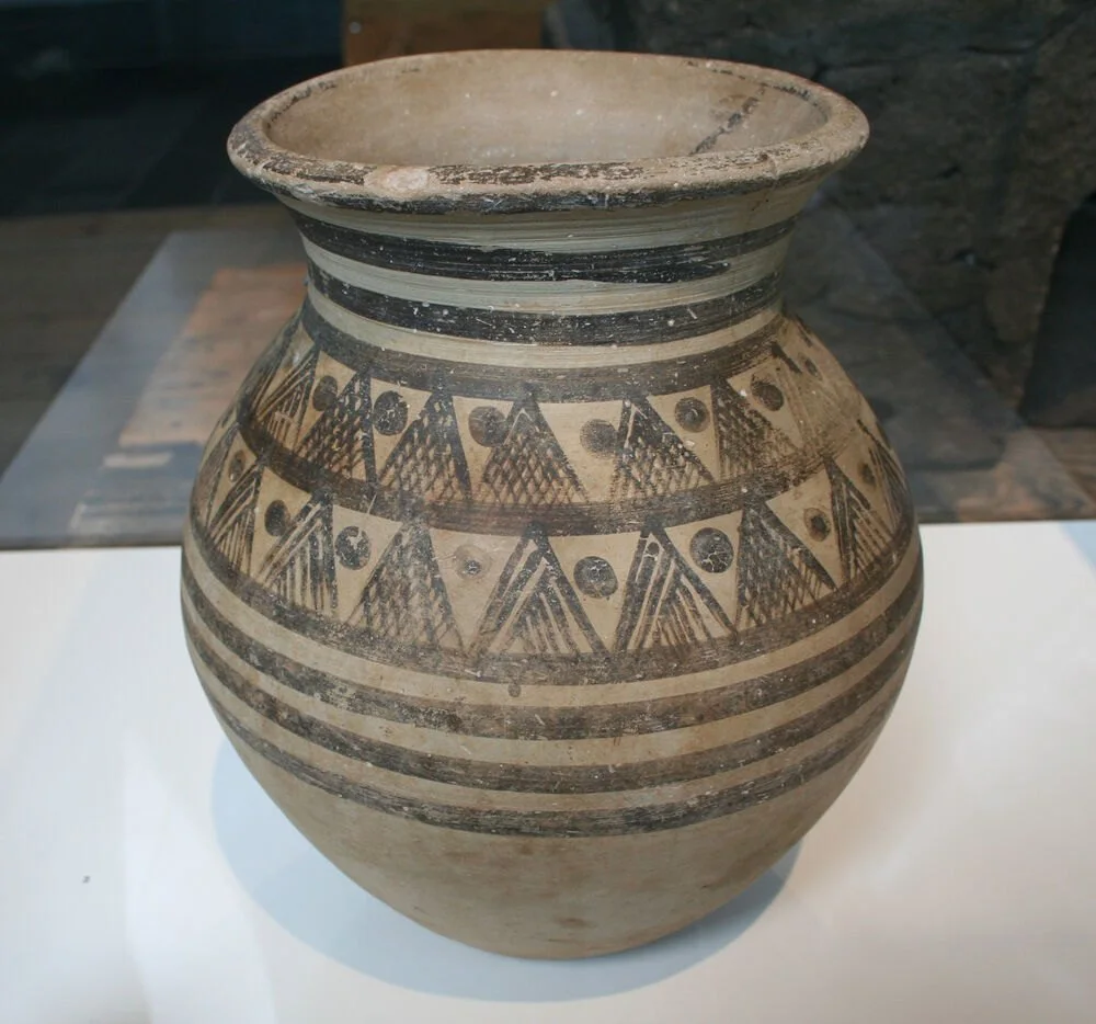 Exhibición  "Die geretteten Götter aus dem Palast vom Tell Halaf" ("Los bienes rescatados del palacio de Tell Halaf", Siria, VI milenio a.C.), Museo de Pérgamo, Berlin. Foto de Einsamer Schütze