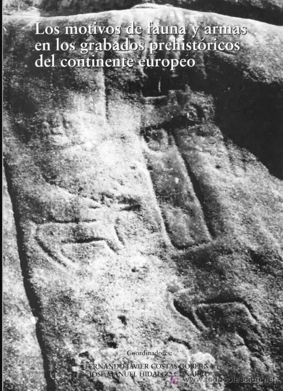 Los motivos de fauna y armas en los grabados prehistóricos del continente europeo. Asociación arqueológica viguesa. Serie arqueología divulgativa nº 3, 1997