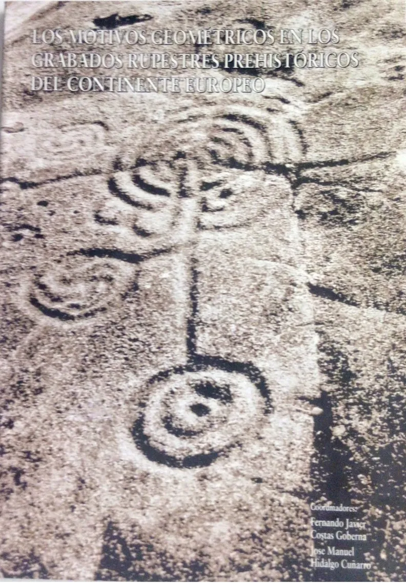 Los motivos geométricos en los grabados rupestres prehistóricos del continente europeo. Asociación arqueológica viguesa. Serie "Arqueología divulgativa, nº 2", 1996
