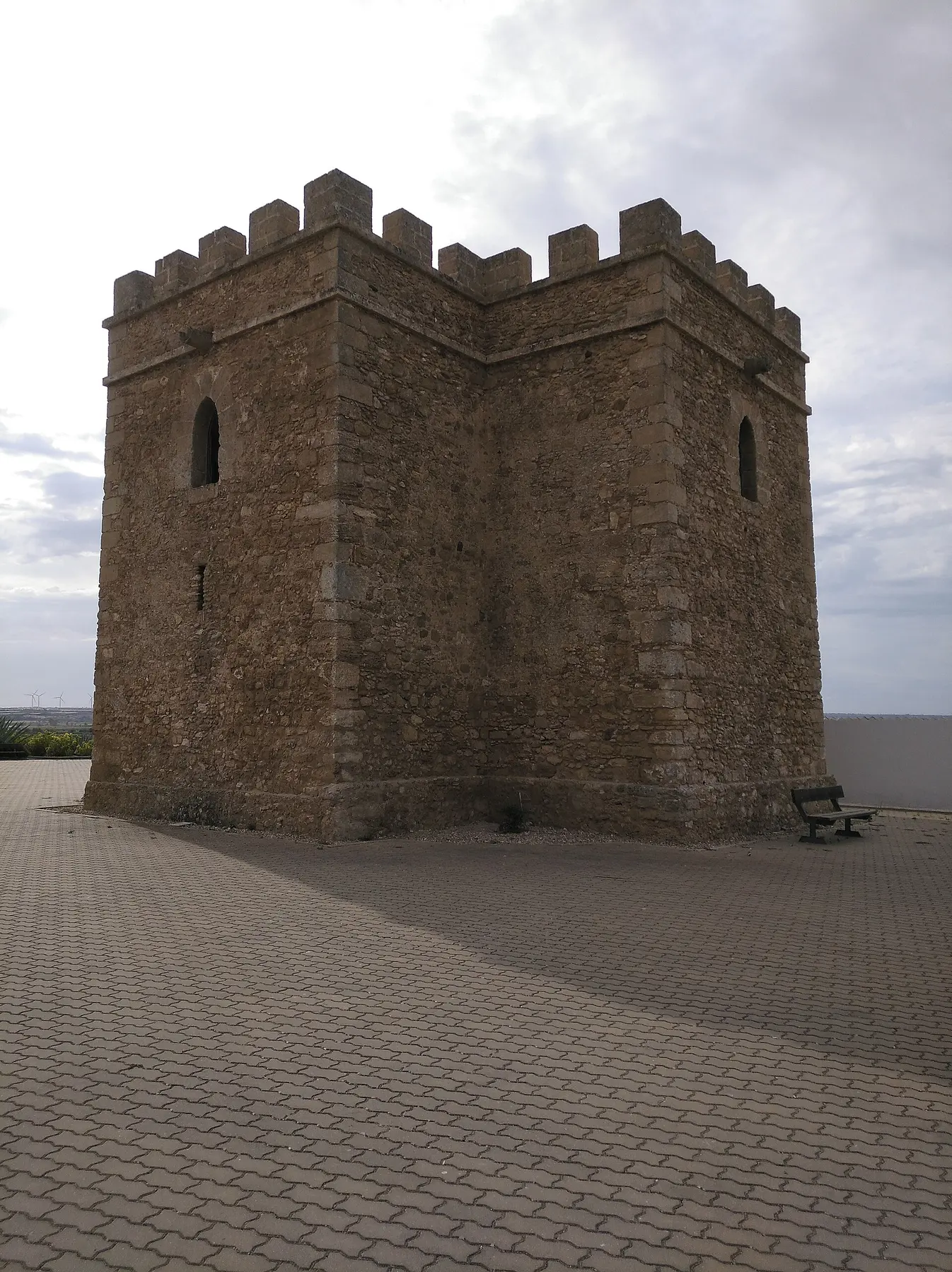 Torre medieval del enclave del Castillo de Doña Blanca, El Puerto de Santa María