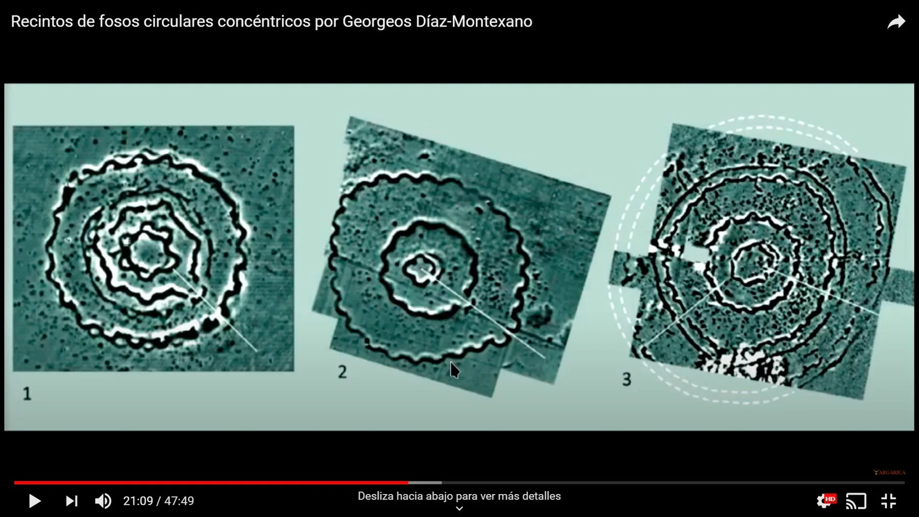 Recintos de fosos por Georgeos Díaz-Montexano