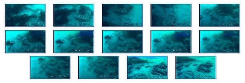 Estructuras de origen antrópico encontradas por Francisco Martínez Salazar en la costa de Barbate, Cádiz - Expedición 'Atlantis Rising', cortesía de Georgeos Díaz-Montexano