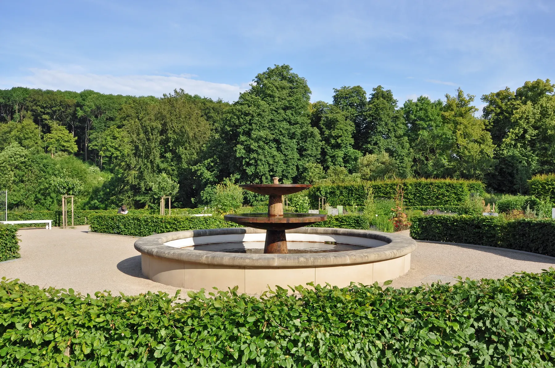 Jardines del conjunto monástico de Dalheim
