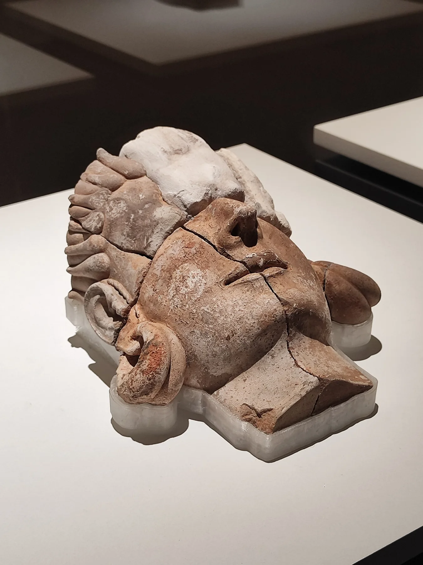 Rostros de El Turuñuelo expuestos en el Museo Arqueológico Nacional