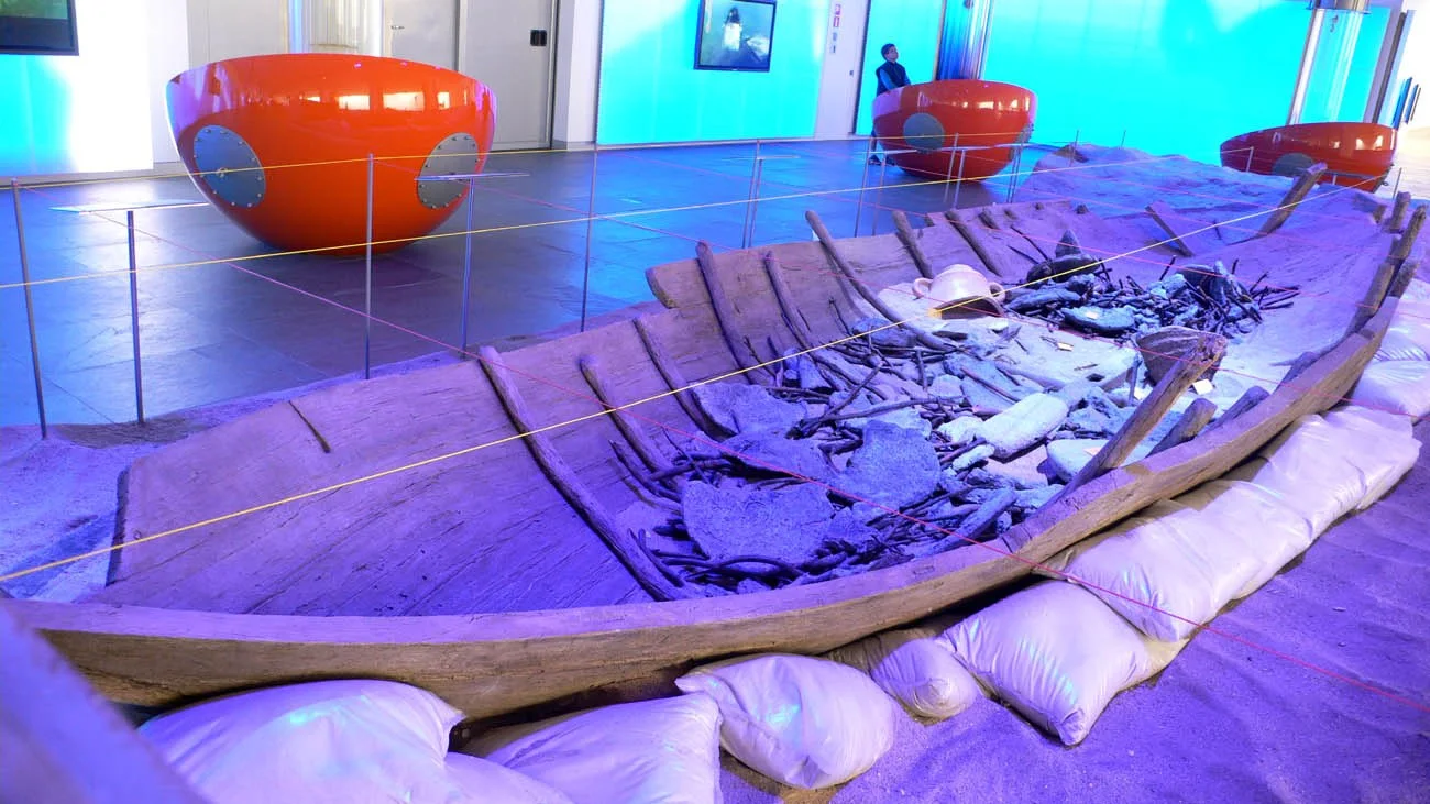 Reconstrucción museística del Mazarrón 2 en ARQVA, Cartagena