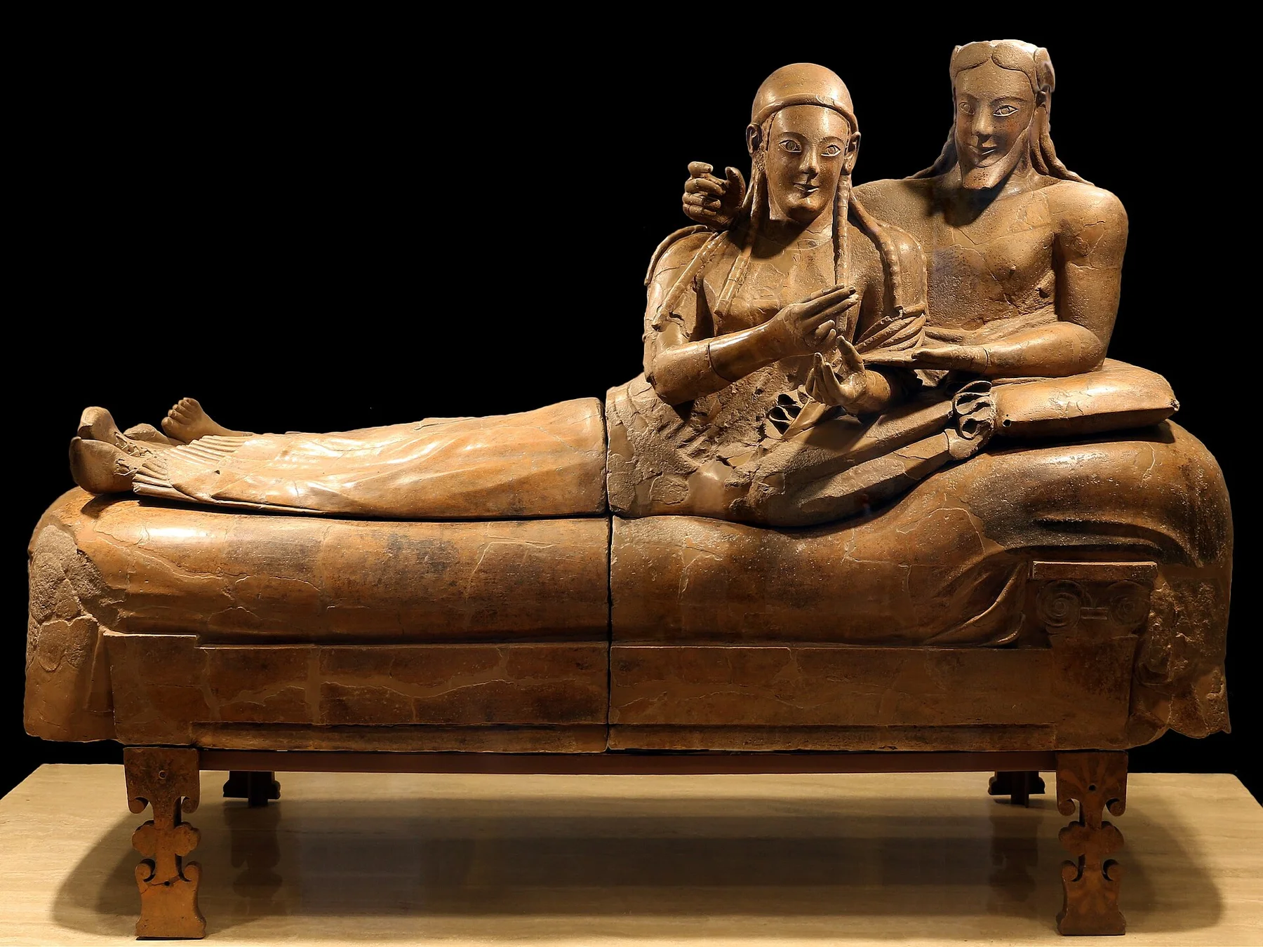 Sarcófago de los Esposos del Museo Nacional Etrusco de Villa Giulia