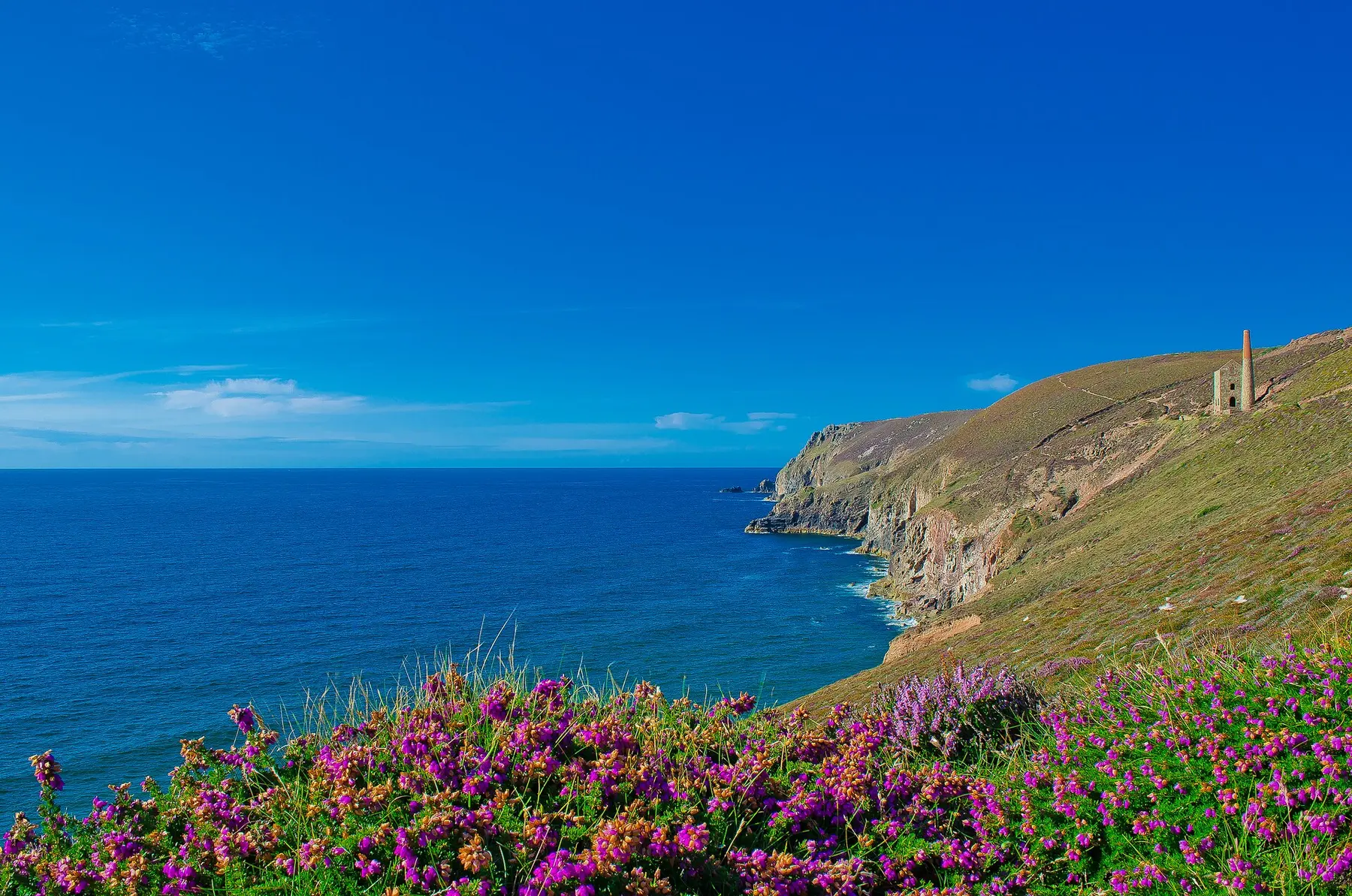 Costa próxima a Towanroath, en St Agnes, Cornualles